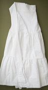 White wrap skirt