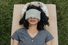 Mint Model Image - Ethically Made Eye Pillow 