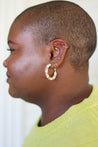 Amanecer Jacaranda Hoop Earrings