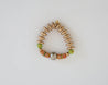 orange and green chunky bracelet