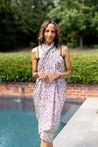Lightweight sarongs handsewn by artisans in Charlotte, NC, USA that will have you looking stylish at the pool or beach