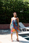 Multicolor Leaf Sarong