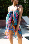 Multicolor Leaf Sarong