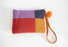 Colorful wristlet handwoven out of sheep's wool by indigenous artisans in Peru