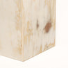 Tissue box cover handmade out of wood and cattle horn