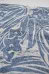 Blue and Ivory Floral Sarong