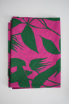 Pink with Green Leaf Sarong