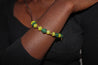 Green and yellow bracelet 