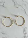 Coiled Hoop Earrings