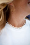 short pearl necklace