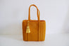Medium size tote back in the color lemon