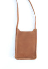 Genuine leather phone crossbody bag