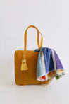 Medium size tote bag in yellow