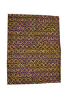 Purple with Black and Gold Circle Sarong