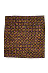 Purple with Black and Gold Circle Scarf