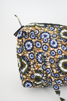 Hand-sewn African kitenge fabric overnight duffle bag