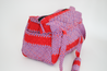 Pink and Red duffle bag