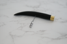 cattle horn wine bottle opener