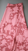 Terracotta and Pink Blot Print