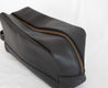 100% genuine leather dopp kit handmade by artisans overcoming poverty in Ethiopia