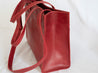 Genuine leather tote bag ethically sourced and sustainably made by artisans overcoming poverty in Ethiopia