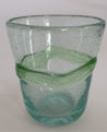 Clear Bubble Glass with Colorful Wave