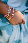 stacked bracelets