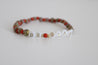 be brave in letter beaded bracelet