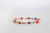 Handcrafted colorful beaded bracelet