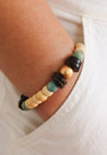 blue bracelet beads