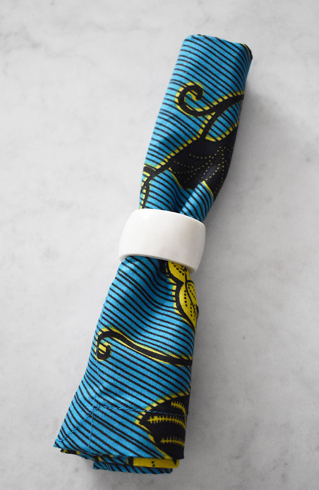 Bone sales napkin rings