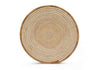 Soft Gold Ring Woven Wall Art Plate