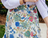Multicolor Floral Wrap Skirt