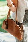 Meron Hamza Half Moon Handled Bag