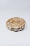 Woven Raffia Coasters (4)