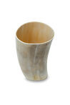 Cattle Horn Vase 8" - Light - Ethically Sourced Home Decor