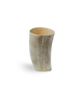 Cattle Horn Vase 8" - Light - Ethically Sourcedd Cattle Horn Home Decor