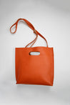 100% genuine leather tote or crossbody bag with removable strap and wristlet handmade by artisans overcoming poverty in Ethiopia