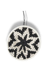 Woven Disc Ornament