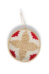 Woven Disc Ornament