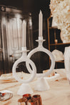 Small Haitian Steel Candle Holder