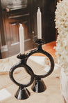 Small Haitian Steel Candle Holder
