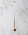 Abraham Hammered/Layered Circle Necklace