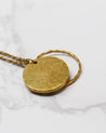 Abraham Hammered/Layered Circle Necklace