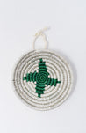 Woven Disc Ornament