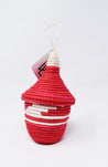 Woven Basket Ornament