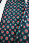 Navy w/ Festive Dots Classic Tiered Wrap Skirt